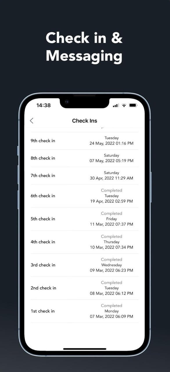 Check-ins Check-ins